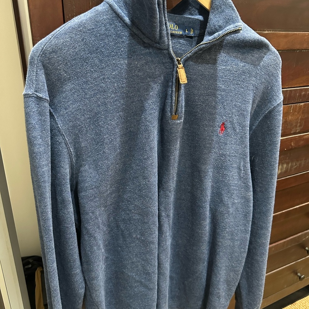 Polo by Ralph Lauren Blue Men's Sweater
